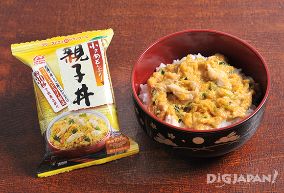 Instant Oyakodon rice bowl