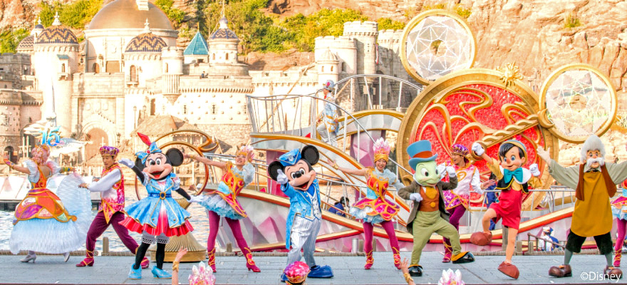 Swap Playing Cards 1 Japanese Tokyo Disney sea resort Mickey & Minnie 35th A374 