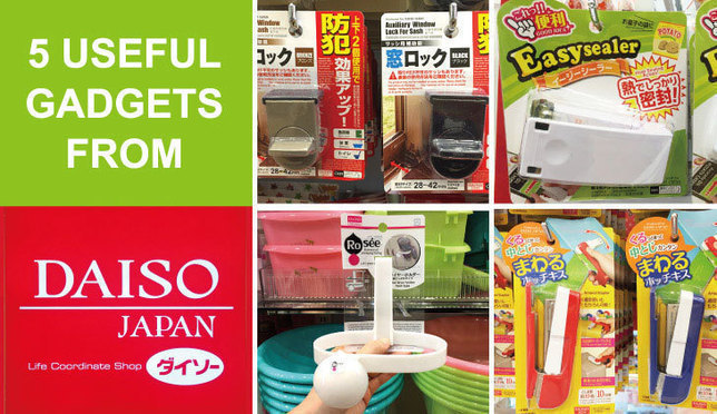 5 Must-Have Useful Souvenirs from DAISO
