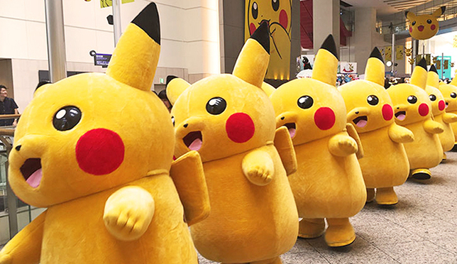 Pikachu Outbreak in Yokohama 2016