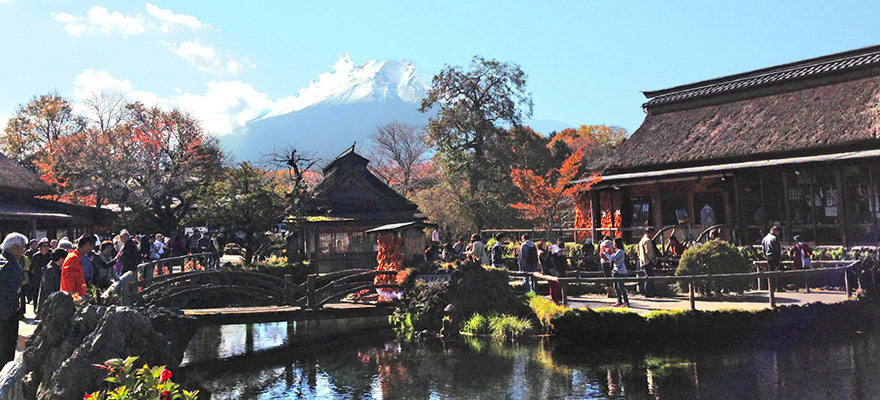 พาเที่ยวหมู่บ้านน้ำใสแห่งภูเขาไฟฟูจิ 