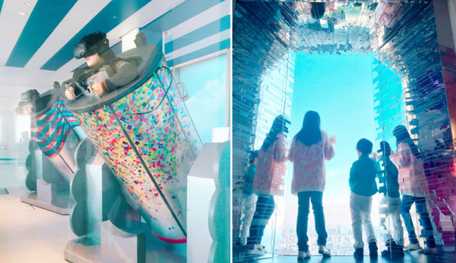 池袋陽光城親子同遊(玩樂篇)-SKY CIRCUS 4D體驗、水族館餵食秀、親子童心大發！