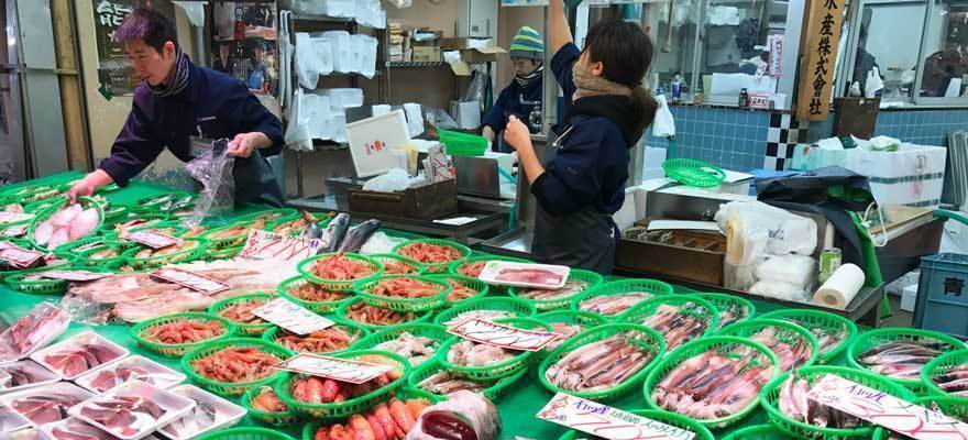 金澤近江町市場！在三百年歷史老市場吃遍金澤美食！