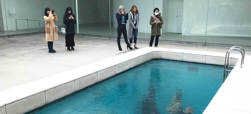 金澤21世紀美術館探訪夢幻泳池！金澤旅遊必逛重點美術館！