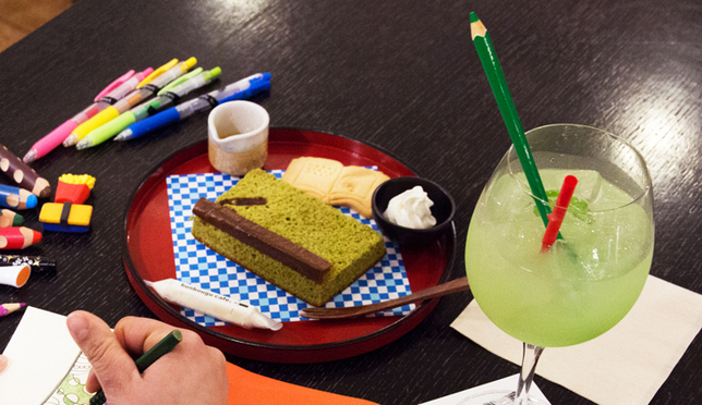 文具控必访！东京有家免费文具随便玩的主题咖啡店