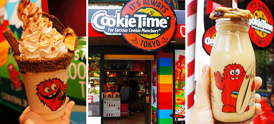 新西兰国民饼干甜点店CookieTime漂洋过海红透原宿竹下通