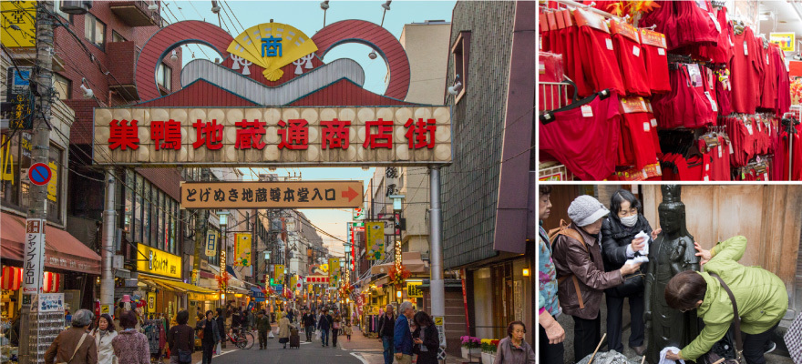 東京在地生活「巢鴨地藏通商店街」日本婆婆媽媽們的原宿！