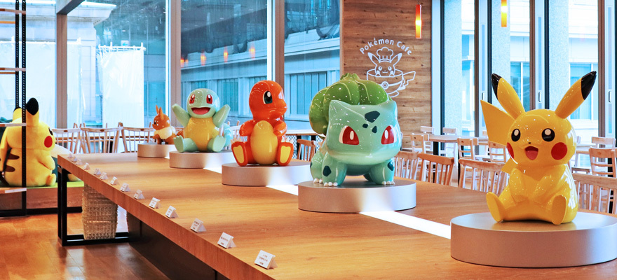 Pokémon Center Tokyo DX & Pokémon Cafe Opened in Nihonbashi Takashimaya in March 2018!
