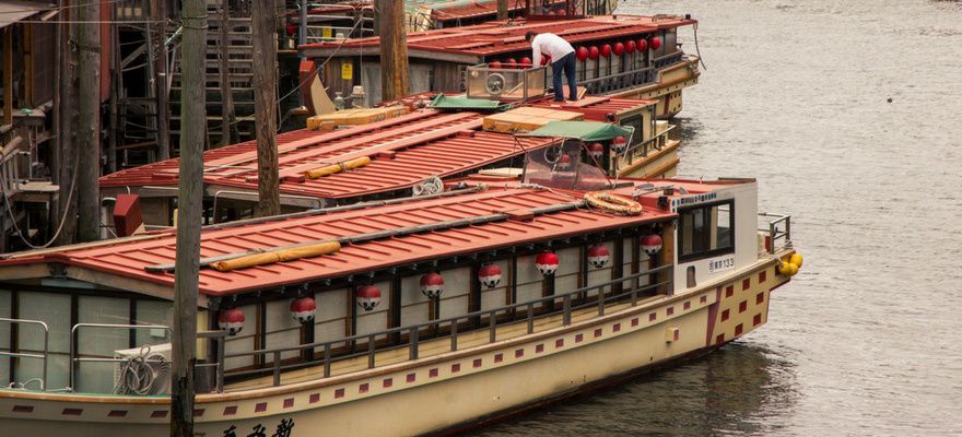 屋形船：搭乘日本傳統遊覽船暢遊東京各大河川