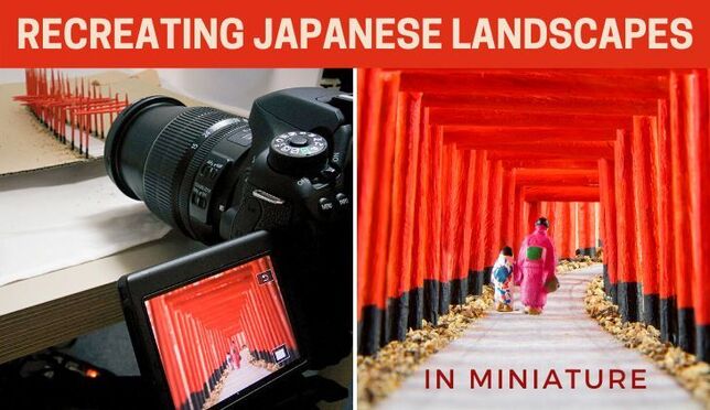 Traveling From Home: We Recreated Famous Japanese Landscapes in Miniature