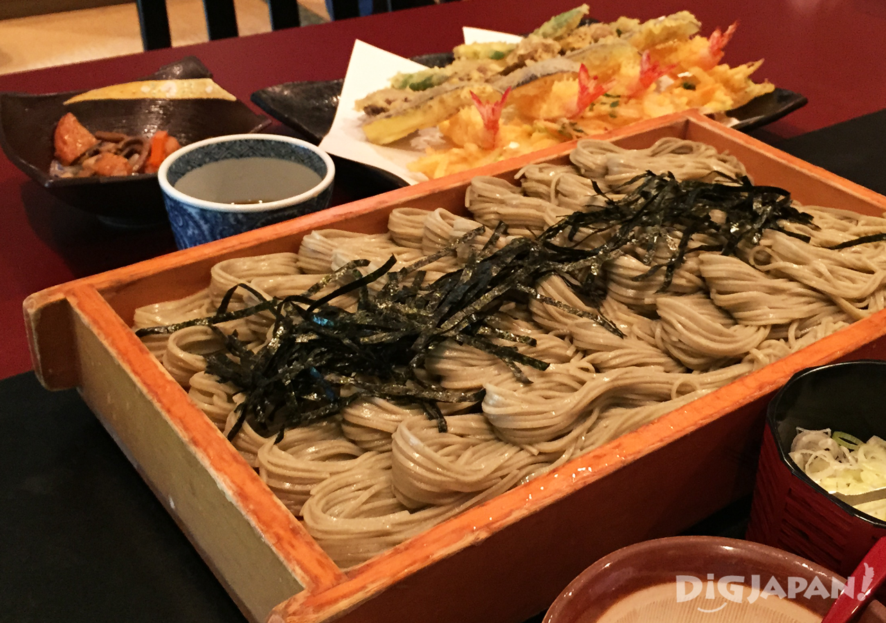 tempura and hegi soba