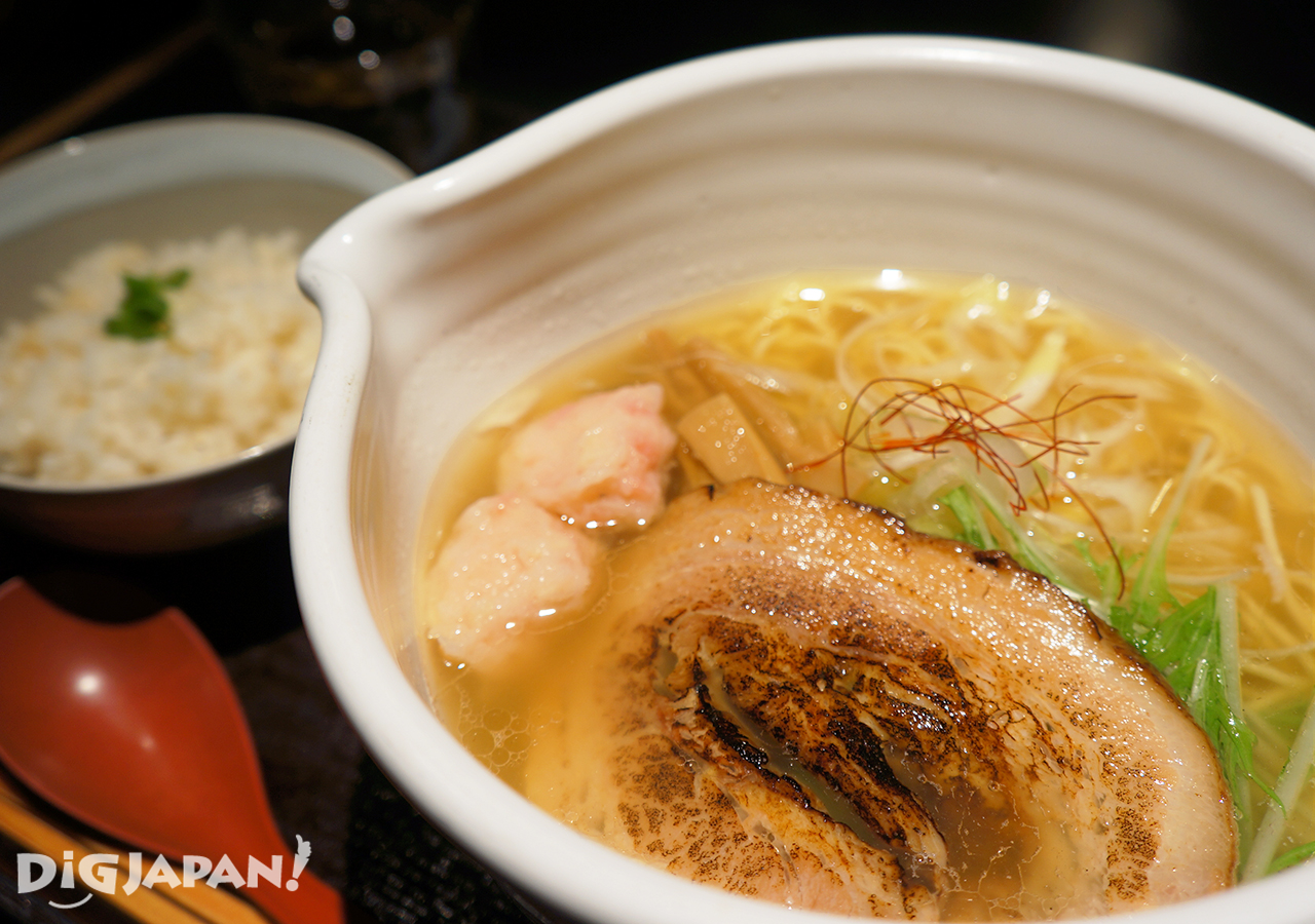 銀笹-鹽味拉麵+鯛魚飯