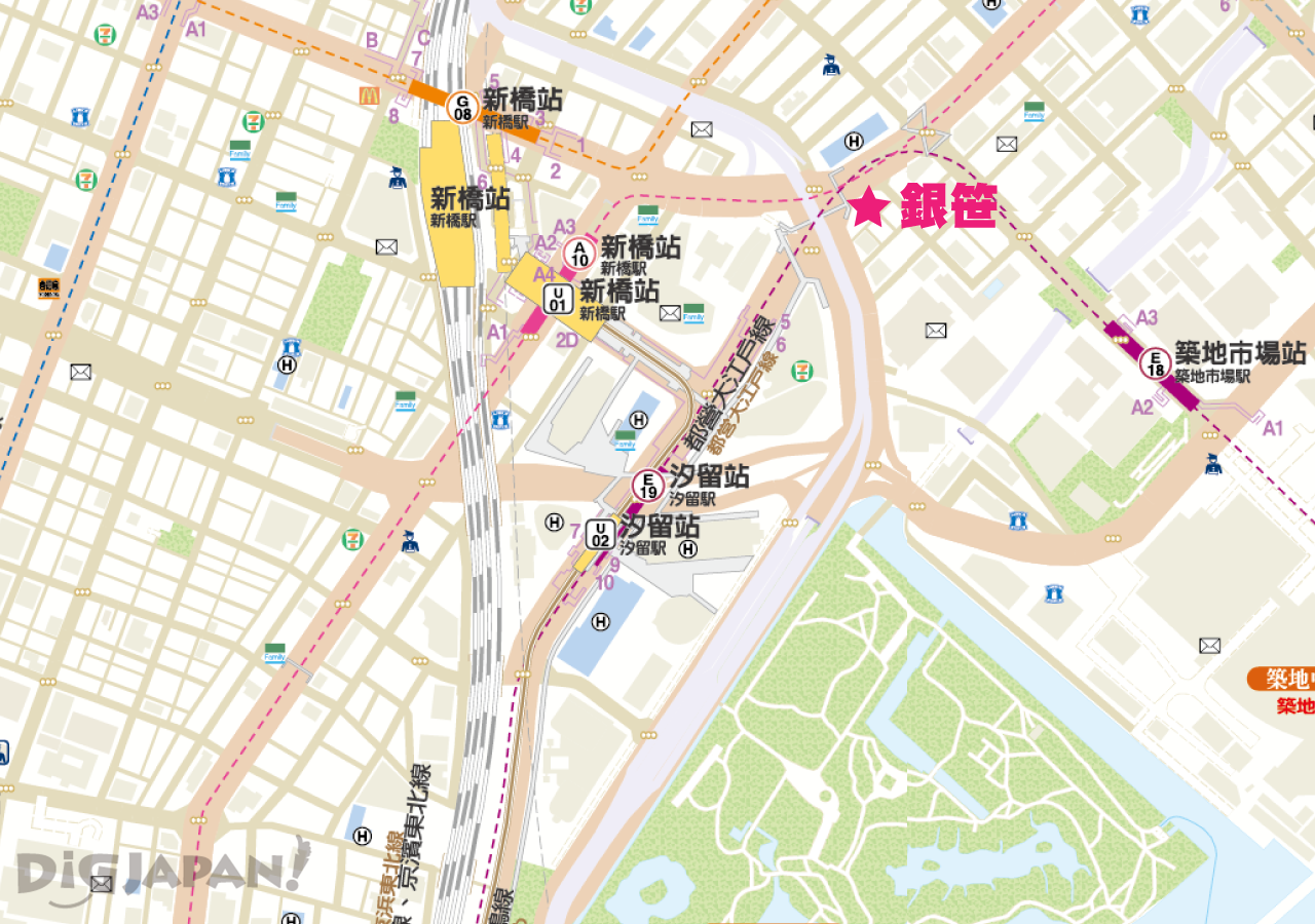 銀笹-地圖