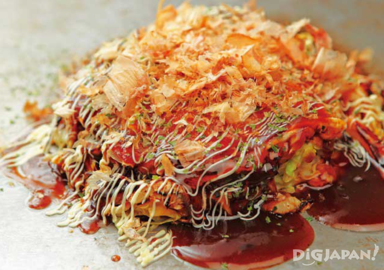 Tsuruhashi Okonomiyaki Omoni Osaka