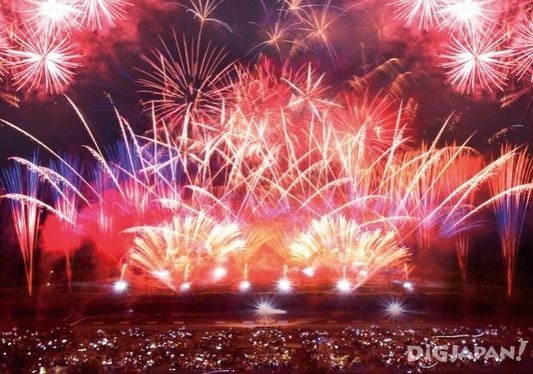 Hokkaido Makomanai Music Fireworks Festival 