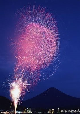 Lake Kawaguchiko Fireworks Festival1