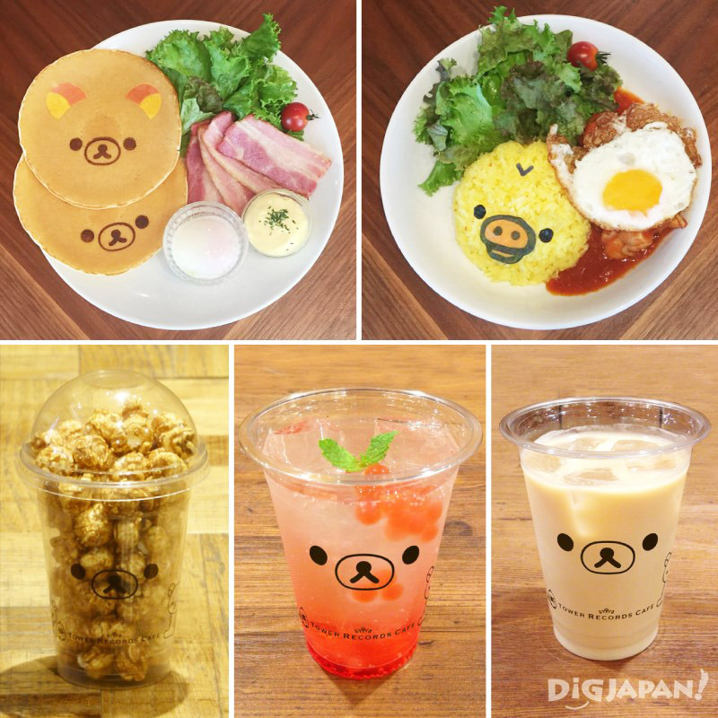 TOWER RECORDS CAFE สาขา Shibuya_รอบ1_อาหารและเครื่องดื่ม