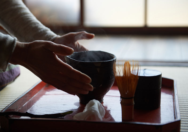 Experiencing green tea in Japan