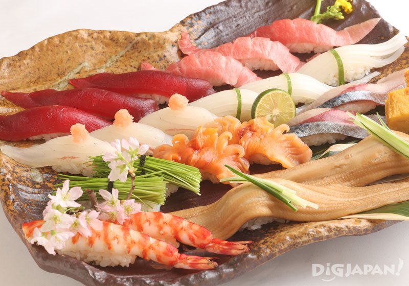 Umegaoka sushi no Midori_เมนู