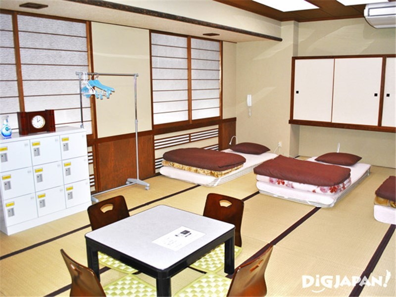 Tokyo Sumidagawa Youth Hostel_ห้องรวม
