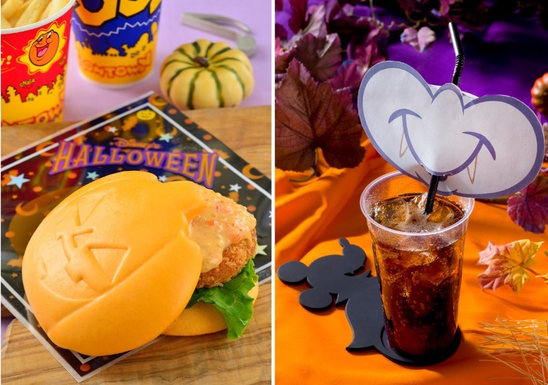 Halloween-themed food at Tokyo Disney 