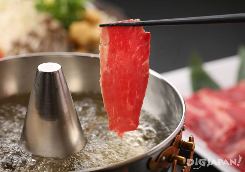 Japanese hot pot:  shabu shabu 