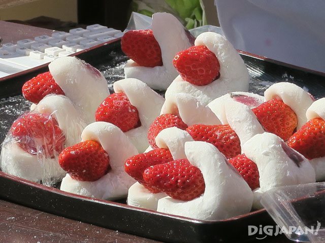 草莓大福饼