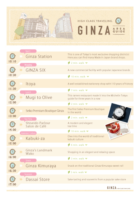 High Class Traveling In Ginza A One Day Plan Digjapan