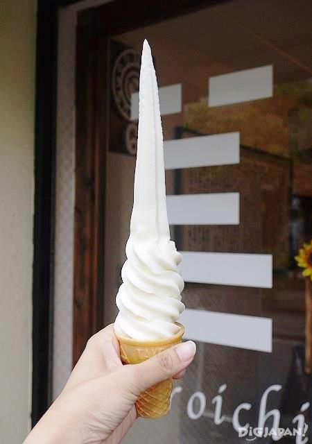 纯牛奶冰淇淋（420日元）