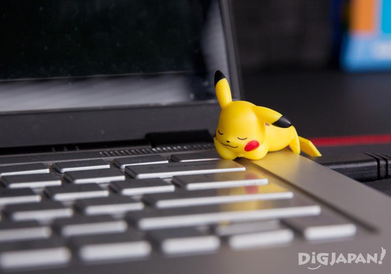Pikachu figure from Pokemon gachapon