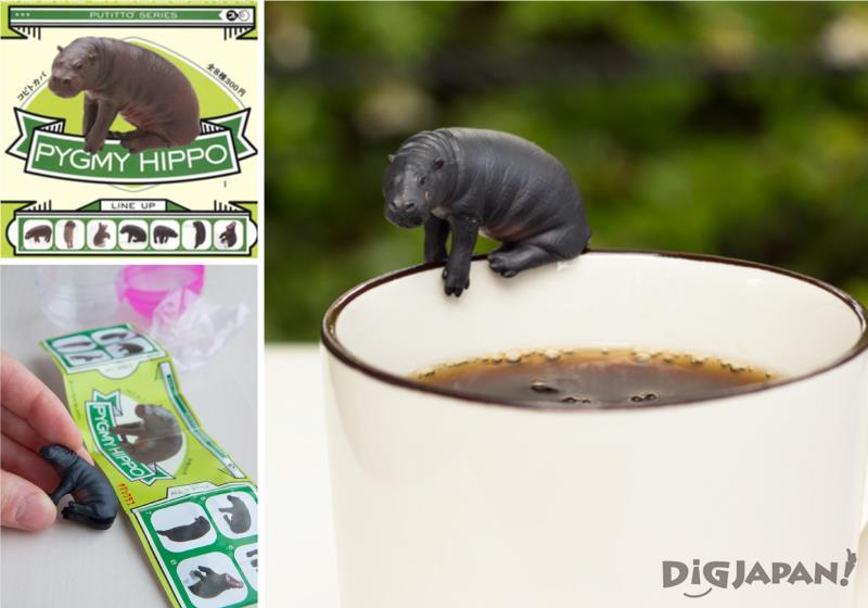 Ultra-Realistic Tiny Animals: PUTITTO Pigmy Hippo