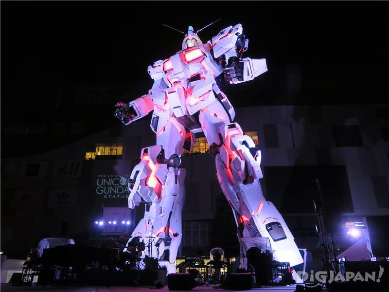 The Unicorn Gundam Night Exhibition2