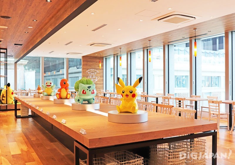 Pokémon Café　寬敞明亮的咖啡廳１