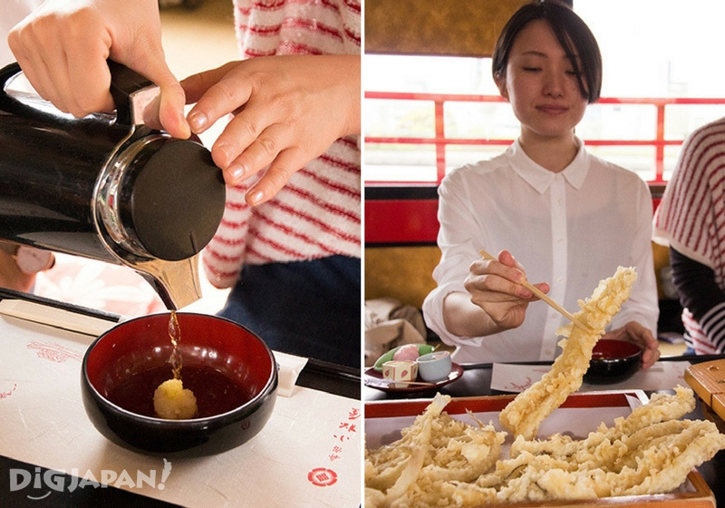 How to eat tempura