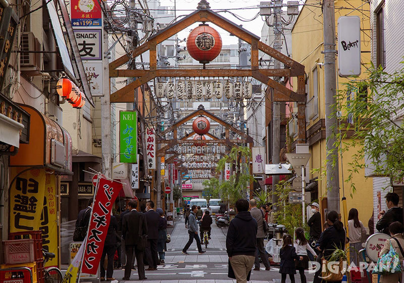Nogecho Street in Yokohama