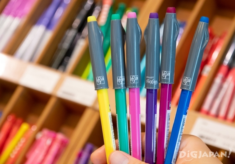 Itoya original, colorful Frixion pens! 24 colors - 130 yen