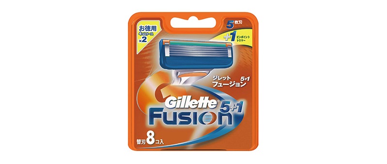 Gillette 吉列 鋒隱 5+1手動刮鬍刀替換刀片