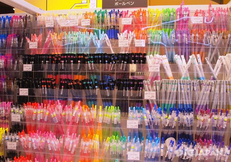 4. Gel Pens of All Colors and Sizes Imaginable