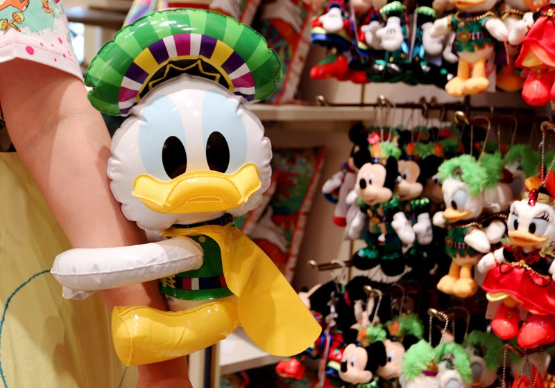 東京迪士尼樂園　唐老鴨塑料充氣球