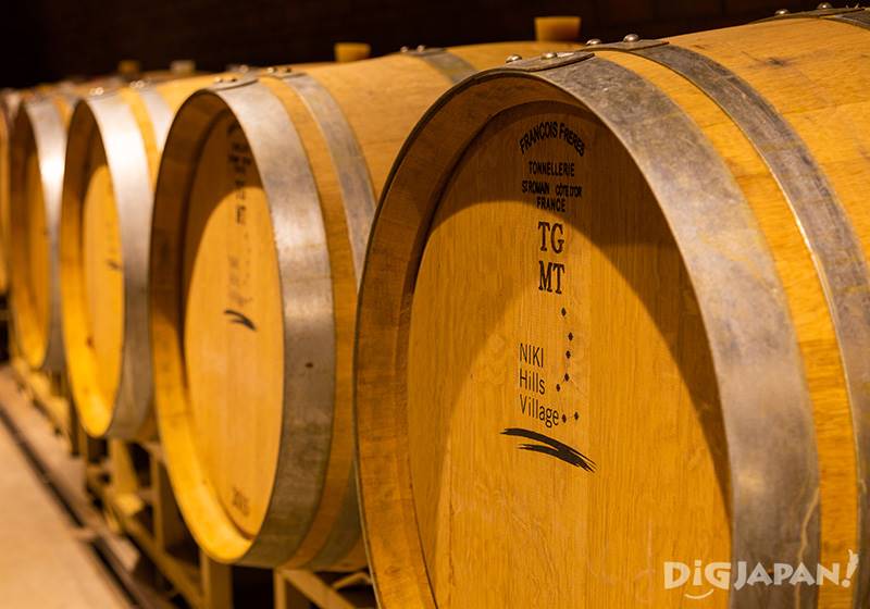 The Big Dipper logo is also featured on the wine barrels.