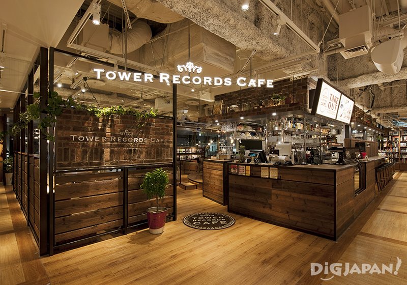 エンターテイメントカフェ「TOWER RECORDS CAFE渋谷店」2