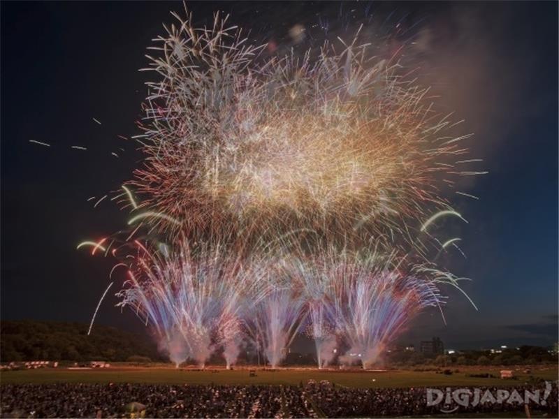 The 108th Ashikaga Fireworks Festival