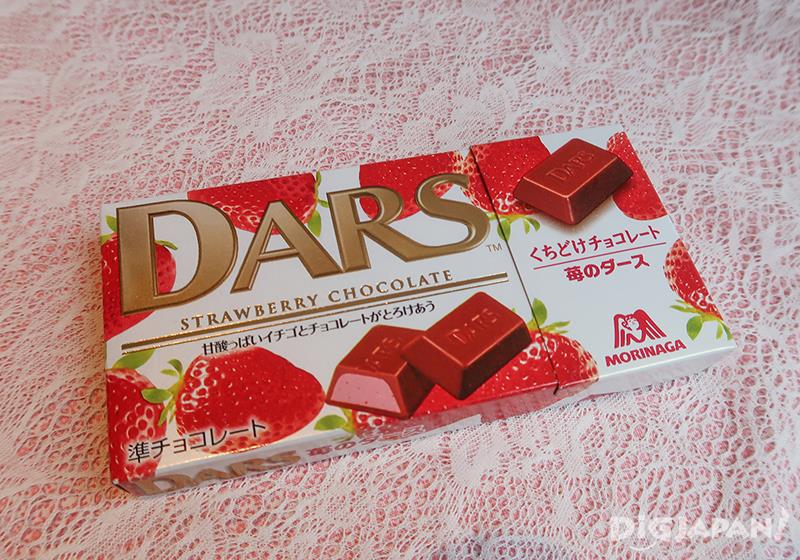 8.入口即融巧克力 草莓DARS(森永製菓)