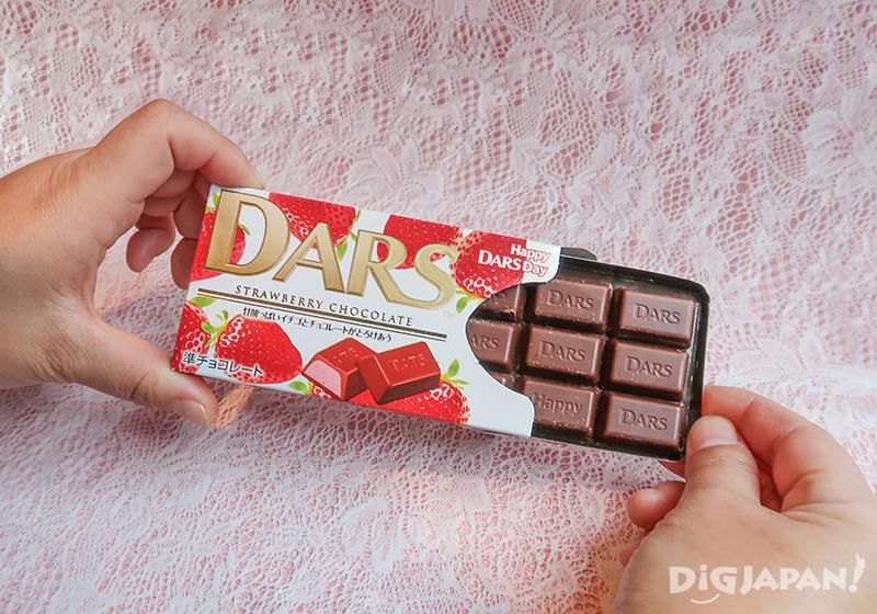 8.入口即融巧克力 草莓DARS(森永製菓)